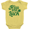 kiss me for luck Baby Onesie