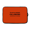 im not an alcoholic im a drunk t shirt x large funny beer pong keg par Laptop sleeve