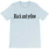 black and yellow T-Shirt