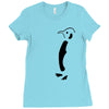 penguin american apparel Ladies Fitted T-Shirt