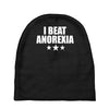 i beat anorexia Baby Beanies