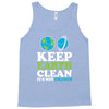 keep earth clean it's not uranus kawaii planets Tank Top