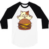 i has cheezburger! 3/4 Sleeve Shirt