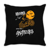 motorcycle riders Throw Pillow