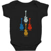 fire, water, earth, &amp; air Baby Bodysuit