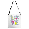 love teal best trending Adjustable Strap Totes