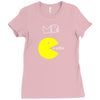 Mr Pacman Ladies Fitted T-Shirt