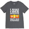 funny i make cider disappear, ideal gift or birthday present. V-Neck Tee