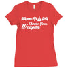 choose your weapon game Ladies Fitted T-Shirt