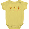 money power woman Baby Bodysuit