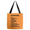 rules for dating my daughter shirt t shirt perfect father's gift Tote Bags