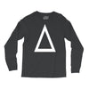prism a triangle design graphic baseball jersey Long Sleeve Shirts