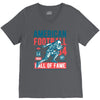 american football V-Neck Tee