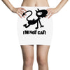 i'm not cat Mini Skirts