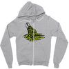 rigeon playing Zipper Hoodie