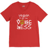 vegan for the voiceless V-Neck Tee