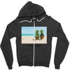 Vacay Mode Zipper Hoodie
