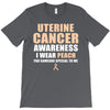 Uterine Cancer Awareness I Wear Peach For Some Special To Me T-Shirt