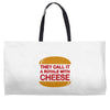 royale with cheese Weekender Totes