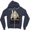 jason's meatshop Zipper Hoodie