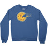 pizza pie chart Crewneck Sweatshirt