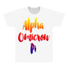 Alpha Omicson Pi All Over Men's T-shirt