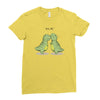 hug me Ladies Fitted T-Shirt