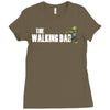the walking dad Ladies Fitted T-Shirt