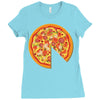 pizza dad Ladies Fitted T-Shirt