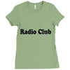 Radio Club logo Ladies Fitted T-Shirt