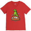 poosaurus V-Neck Tee
