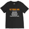 October Girl Hated By Many V-Neck Tee