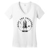 Dent The Universe Women's V-Neck T-Shirt