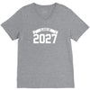class of 2027 novelty high school elementary V-Neck Tee