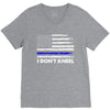 I Don't Kneel V-Neck Tee