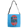 once you put my meat in your mouth t shirt tee funny grilling cook che Adjustable Strap Totes