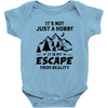 It's Not Just A Hobby It Is My Escape From Reality Baby Bodysuit
