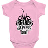 Kraken Loves Boat Baby Bodysuit