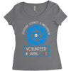 aperture science volunteer Women's Triblend Scoop T-shirt