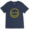 evil smiley emoticon V-Neck Tee