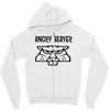 angry beaver Zipper Hoodie