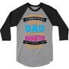 Super Cool Dad Of A Freaking Awesome Daughter 3/4 Sleeve Shirt