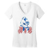shining jack Women's V-Neck T-Shirt