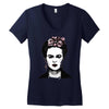 frida kahlo Women's V-Neck T-Shirt