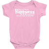 money can't buy you happyness, but hookers and coke don't make me sad Baby Onesie