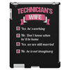technician's wife iPad 3 and 4 Case