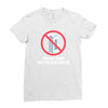 stop the intolerance Ladies Fitted T-Shirt