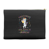 Unicorns are born in March Accessory Pouches