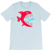 monster fish eats diver T-Shirt