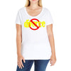 divorce Ladies Curvy T-Shirt